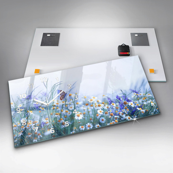 Orologi orizzontali Farfalla nel prato