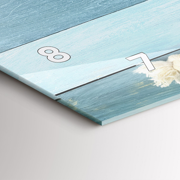 Orologi orizzontali Strisce di tavole e guscio