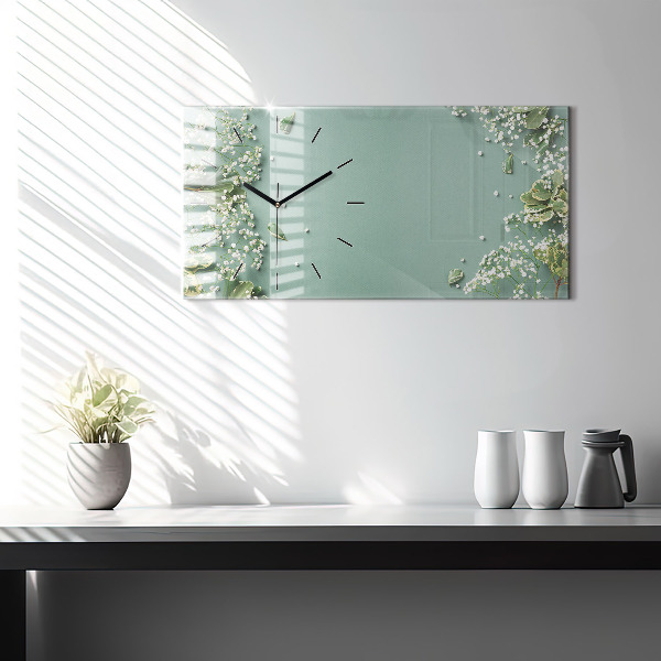 Orologi orizzontali Fiori delicati