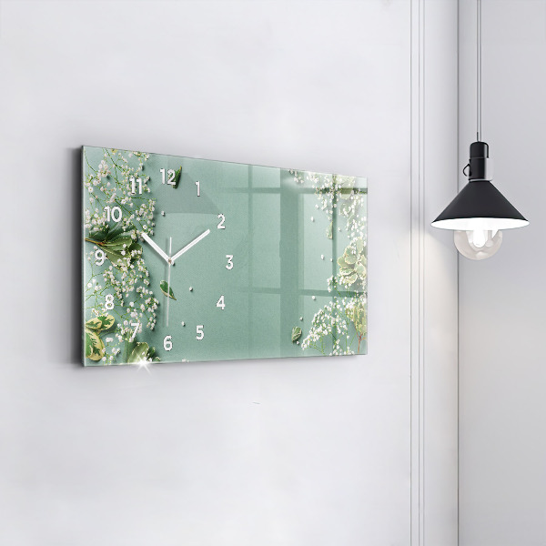 Orologi orizzontali Fiori delicati