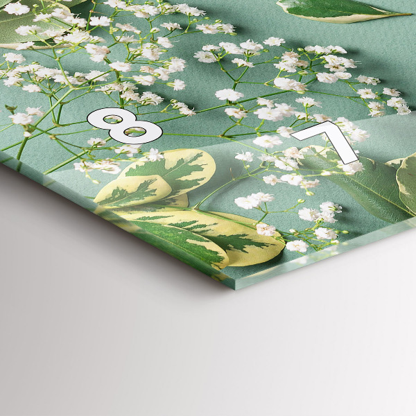 Orologi orizzontali Fiori delicati