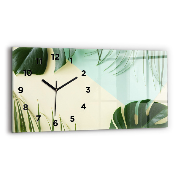 Orologi orizzontali Foglie di Monstera