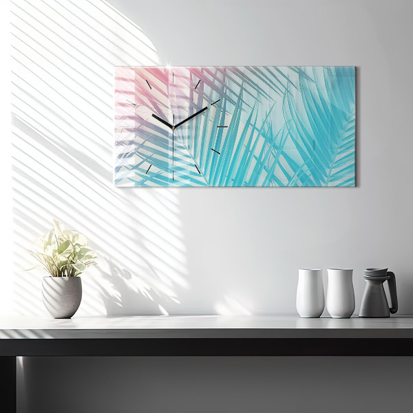 Orologi orizzontali Palma tropicale