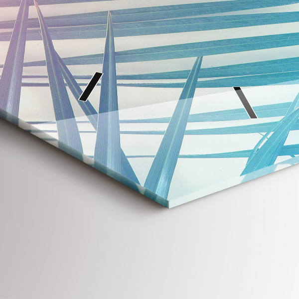 Orologi orizzontali Palma tropicale