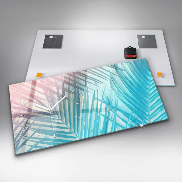 Orologi orizzontali Palma tropicale