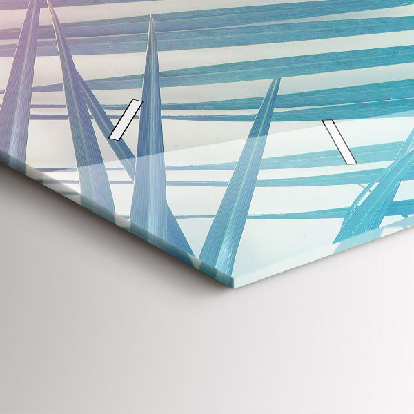 Orologi orizzontali Palma tropicale