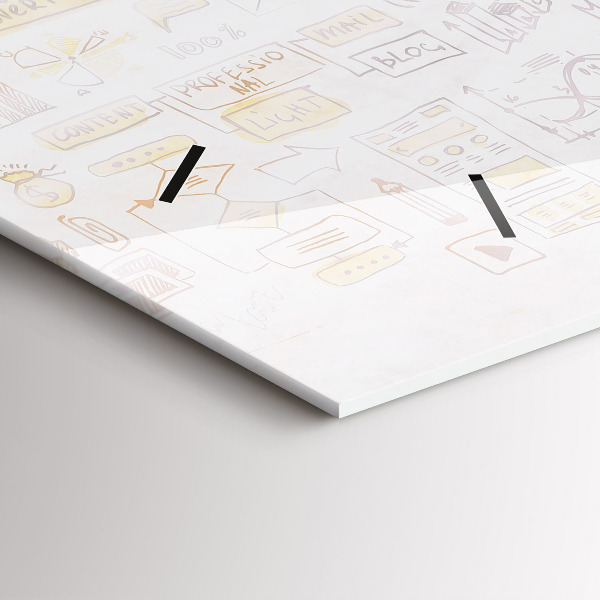 Orologi orizzontali Cervello astratto