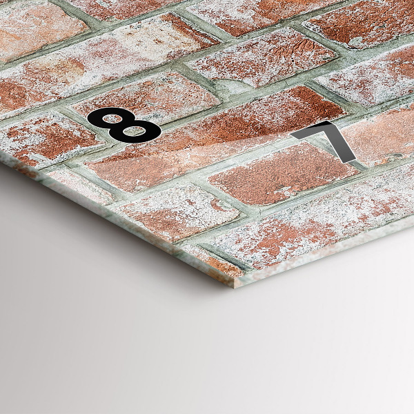 Orologi orizzontali Muro di mattoni