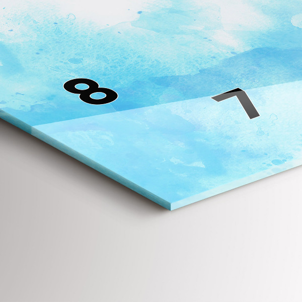 Orologi orizzontali Macchie dipinte