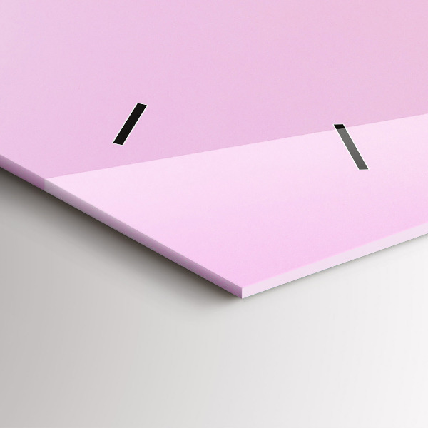 Orologio rettangolare Cuore di fiori