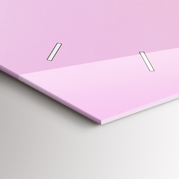 Orologio rettangolare Cuore di fiori