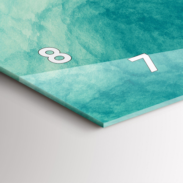 Orologio rettangolare Profondità di astrazione