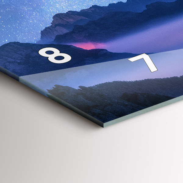 Orologio rettangolare via Lattea