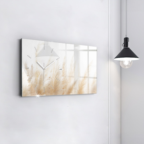 Orologio rettangolare Astrazione dei cereali