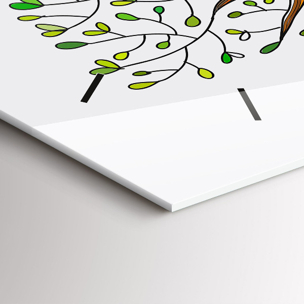 Orologio rettangolare Radici degli alberi