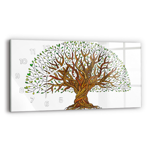 Orologio rettangolare Radici degli alberi