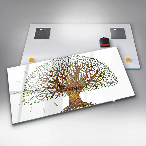 Orologio rettangolare Radici degli alberi