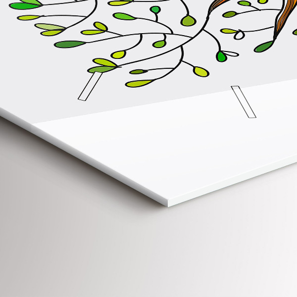 Orologio rettangolare Radici degli alberi