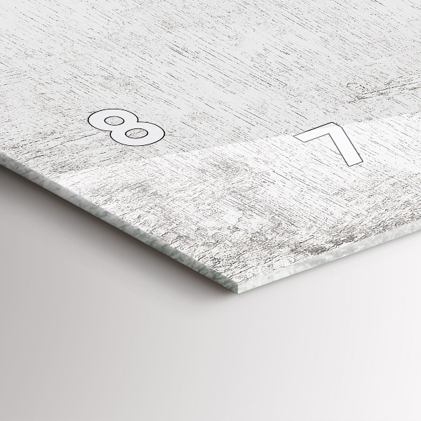 Orologio rettangolare Piante ornamentali