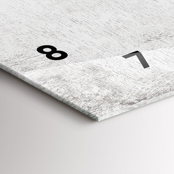 Orologio rettangolare Piante ornamentali