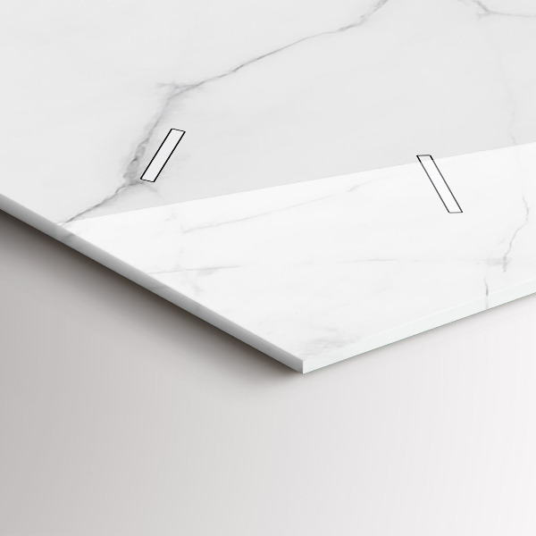 Orologio rettangolare Marmo decorativo