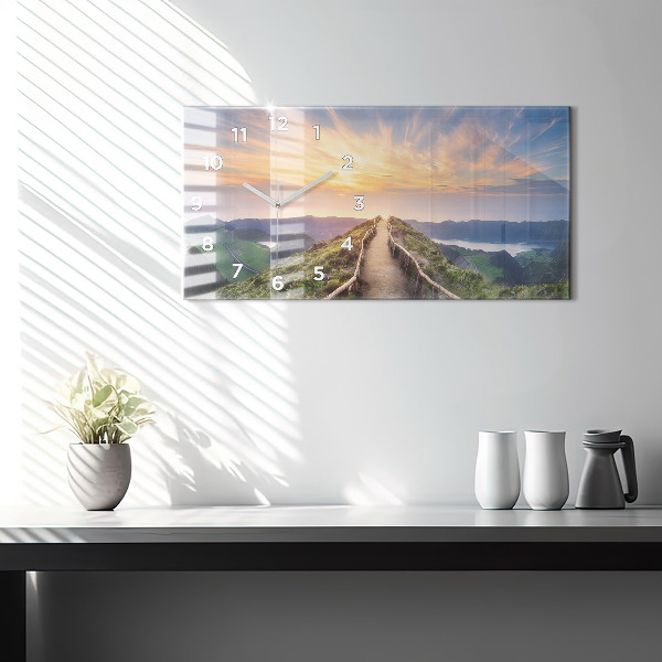 Orologio rettangolare Paesaggio montano