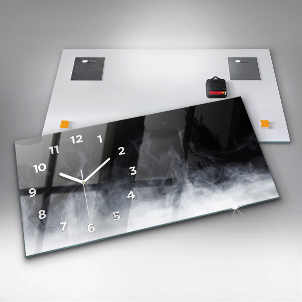 Orologio rettangolare Fumo