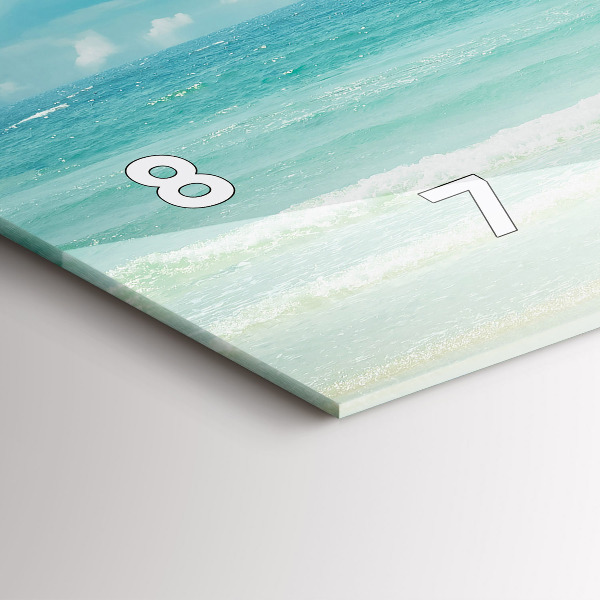 Orologio rettangolare Paesaggio marino