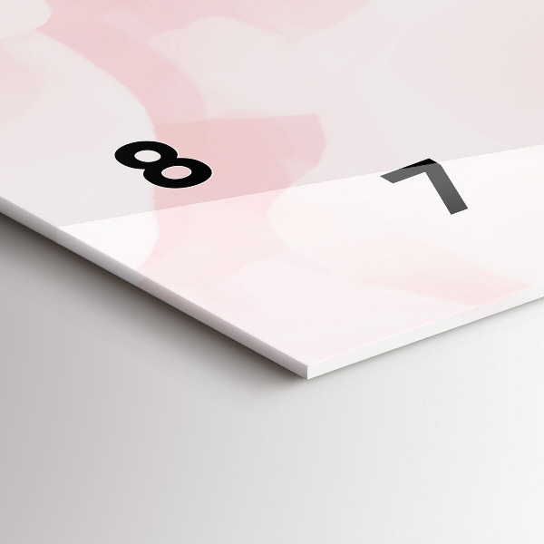 Orologio rettangolare Rose in fiore