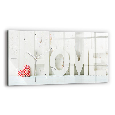 Orologio rettangolare La casa dell'iscrizione