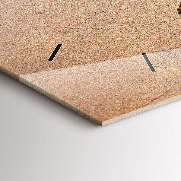 Orologio rettangolare Citazione sulla spiaggia