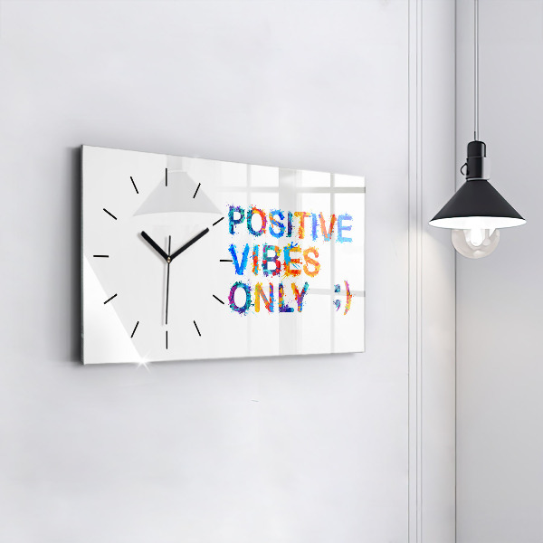 Orologio rettangolare Citazione positiva