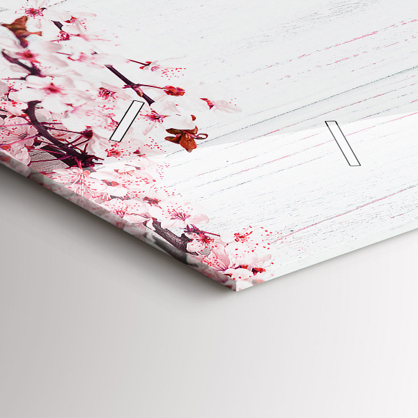 Orologio rettangolare Fiori primaverili