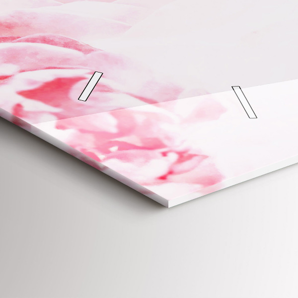 Orologio rettangolare Fiori che sbocciano