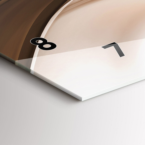 Orologio rettangolare Linea di astrazione