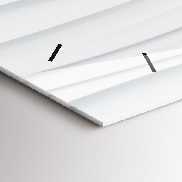 Orologio rettangolare Trama delle onde