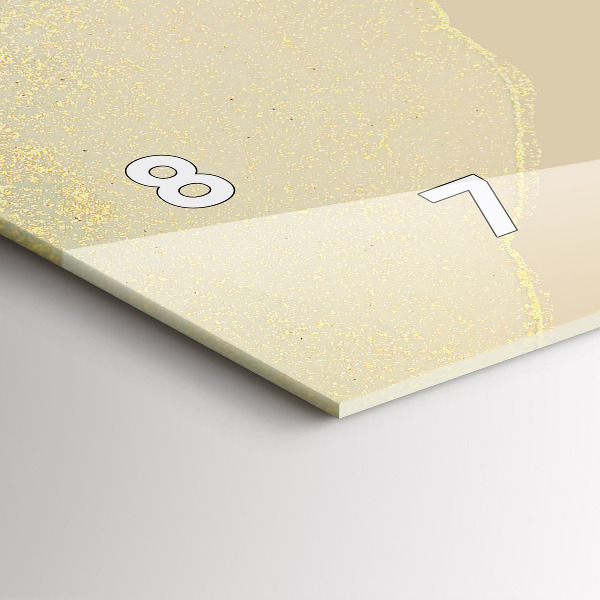 Orologi orizzontali Astrazione elegante