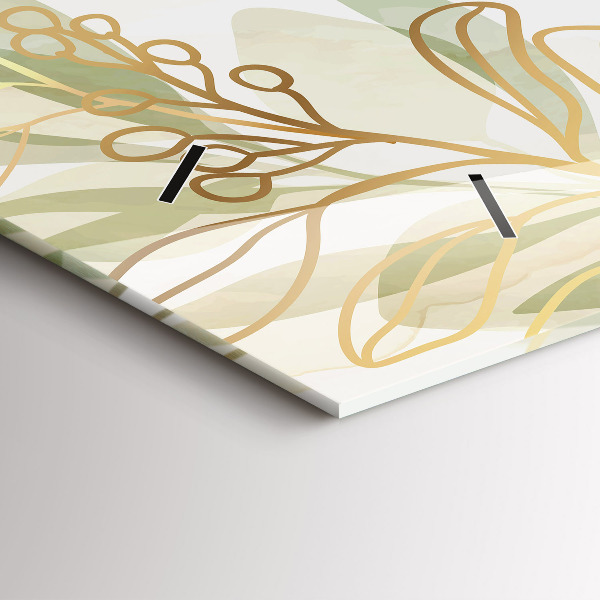 Orologi orizzontali Astrazione pastello