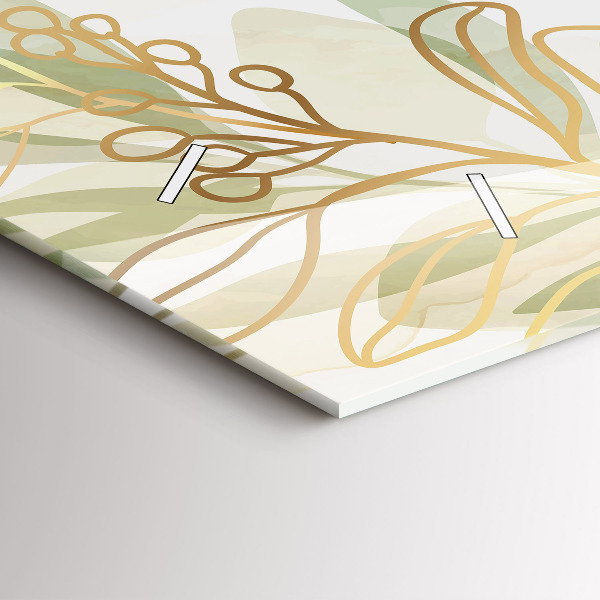 Orologi orizzontali Astrazione pastello