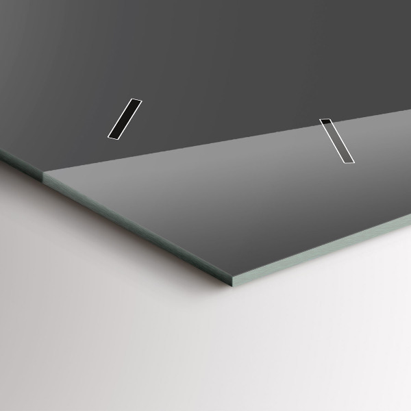 Orologi orizzontali Colore grigio