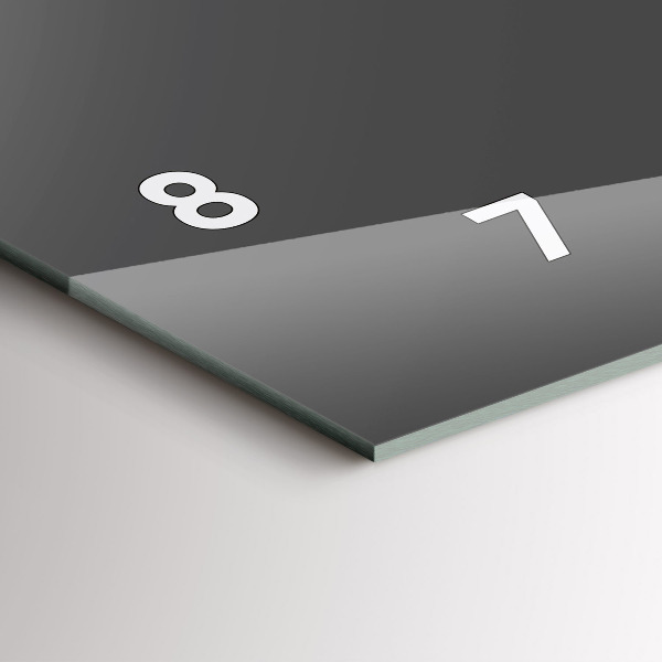 Orologi orizzontali Colore grigio