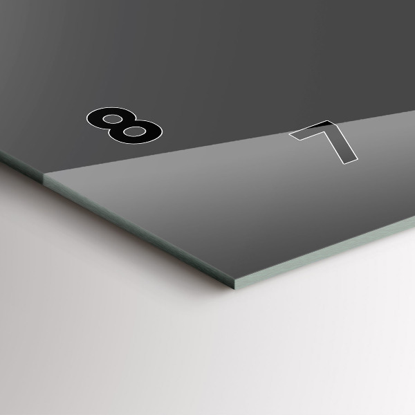 Orologi orizzontali Colore grigio