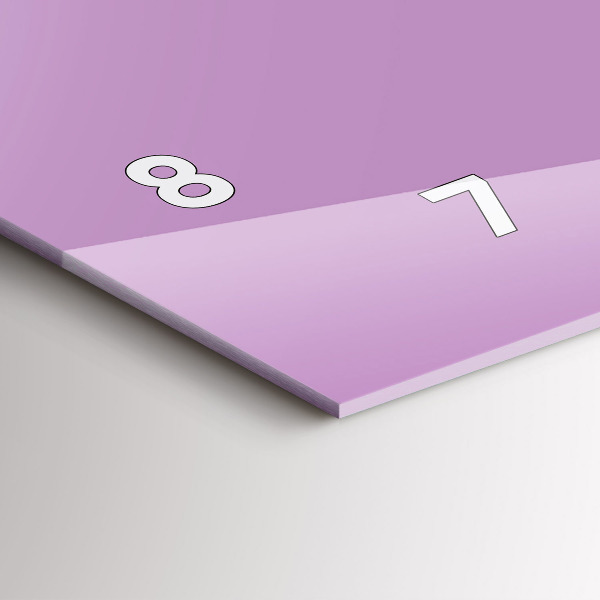 Orologi orizzontali Colore lilla