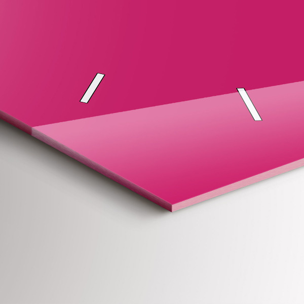 Orologi orizzontali Colore rosa intenso