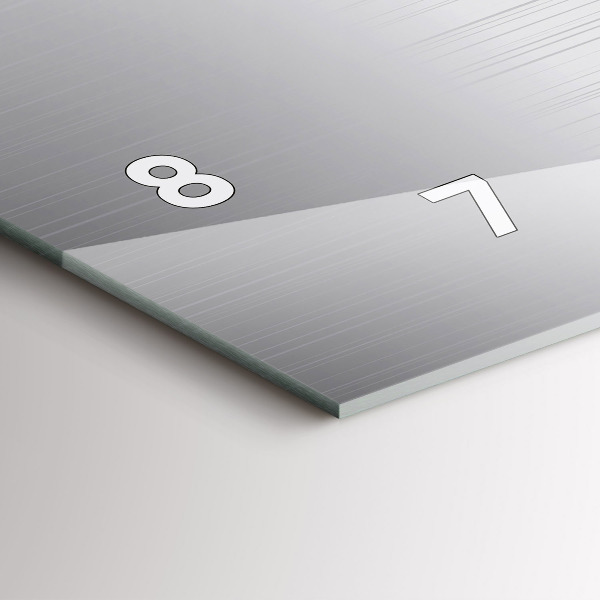 Orologi orizzontali Modello argento