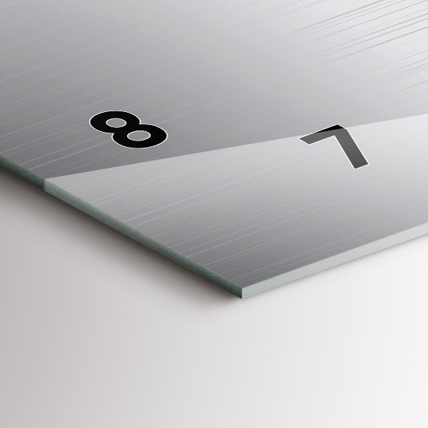 Orologi orizzontali Modello argento