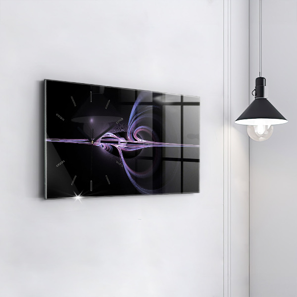 Orologi orizzontali Astrazione viola