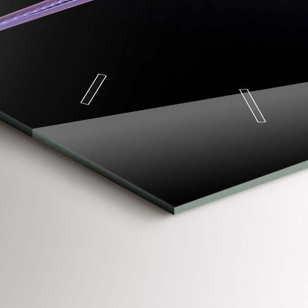 Orologi orizzontali Astrazione viola