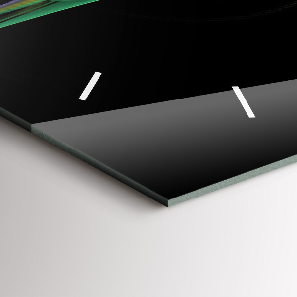 Orologi orizzontali Astrazione verde