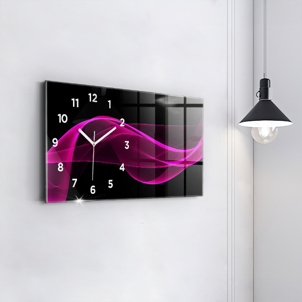 Orologi orizzontali Astrazione rosa